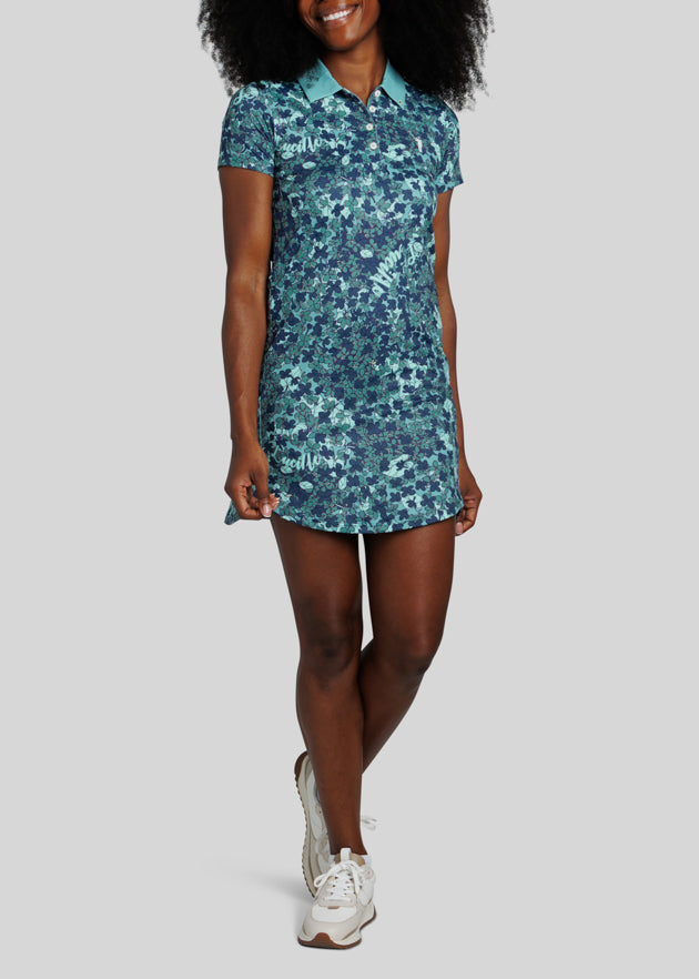 Lucille's Lilacs Women's Polo Dress