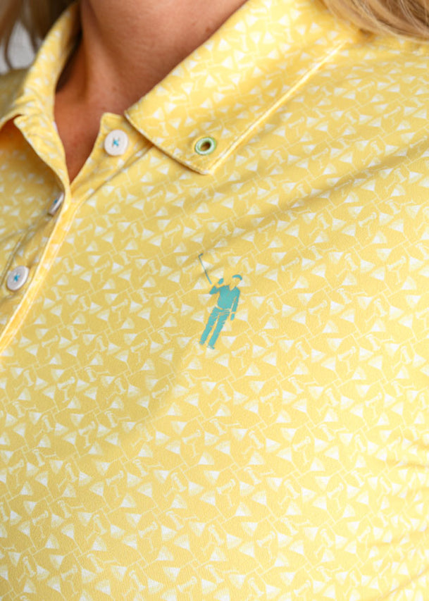 Martinis And Mowers Polo Dress