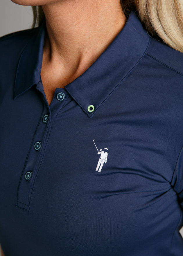 Murray Classic Women's Polo Dress | Navy | Logo | William Murray Golf
