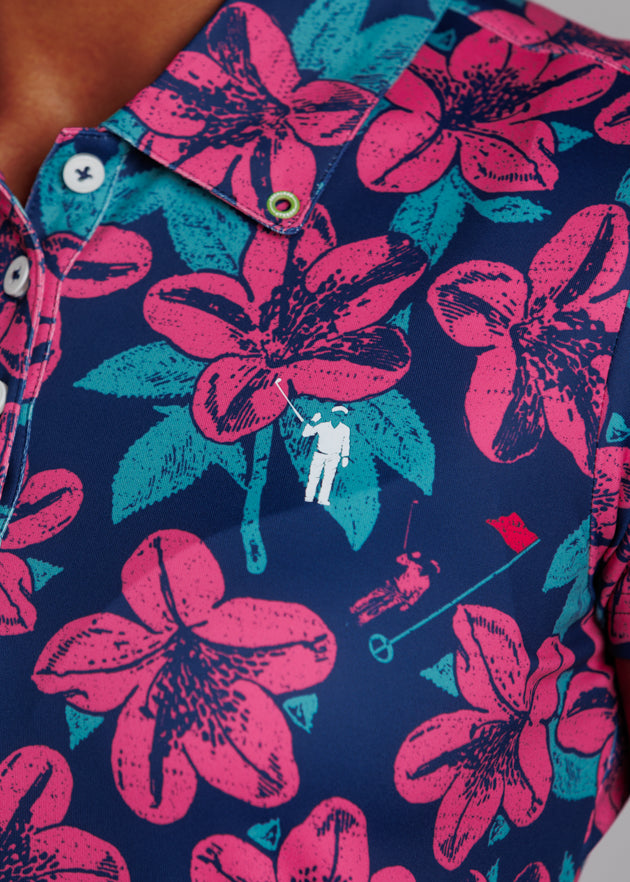 Remastered Women's Polo Dress | Navy | Logo | William Murray Golf