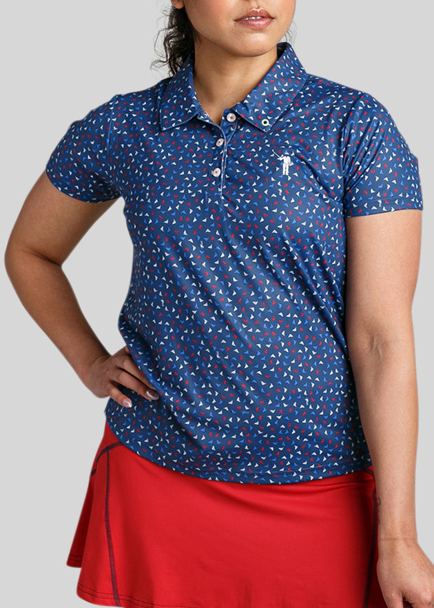 Pin High Women's Polo